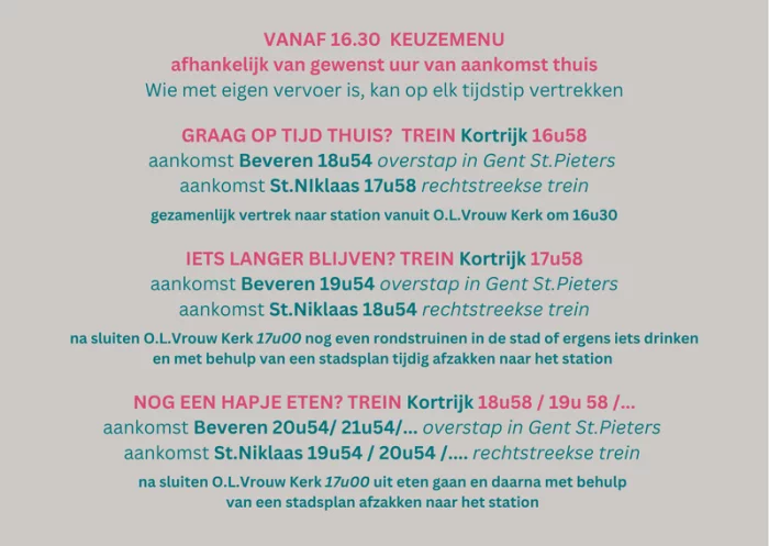 Dagje Kortrijk Beschrijving 3
