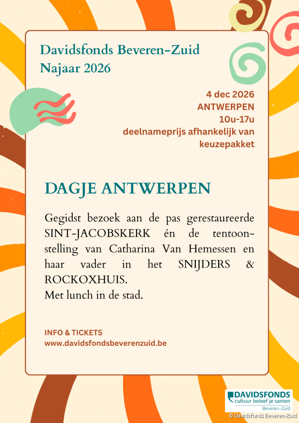 aankondiging bezoek Antwerpen