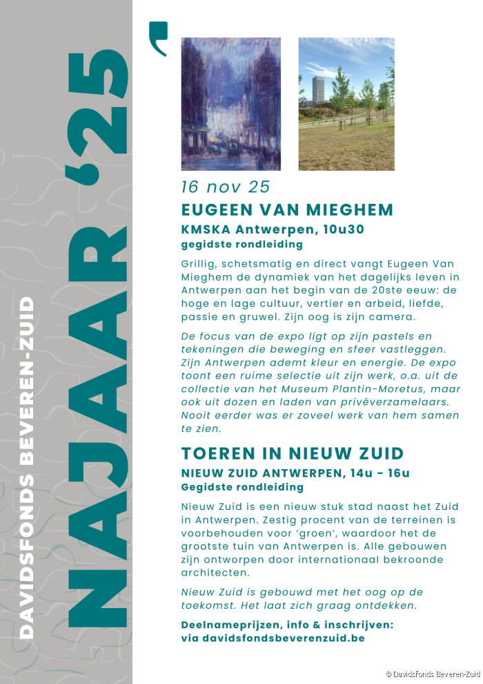 uitnodiging uitstap 16 november 25